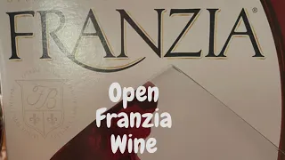 How to Open a Box of Franzia Wine - Spencer Colgan