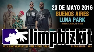 Limp Bizkit (2016) - Luna Park, Argentina