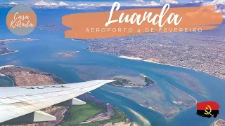 🇦🇴 Aeroporto Internacional de Luanda, Angola - 4 de Fevereiro e Férias ❤