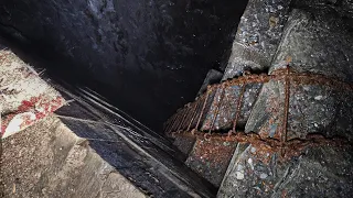 Mysterious Ladder Leading Down into Underground Abyss - Would you go down?