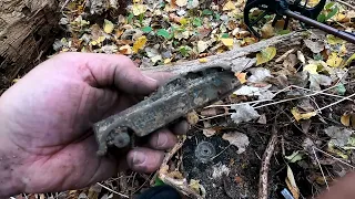 Woods Hunt Metal Detecting & Bottle Dump Finding Relics Coins Toys And Western Upstate NY New York