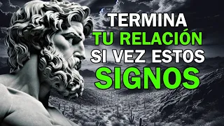 10 Señales de Que Debes TERMINAR Toda Relación - Incluso Si Es Tu Familia o Un Amigo | ESTOICISMO