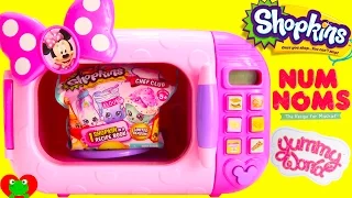 Minnie Mouse Magical Microwave with Shopkins Season 6 and Surprises