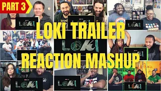 Loki Trailer REACTION MASHUP | Marvel Studio's Loki Trailer Reaction Mashup! (Part 3)