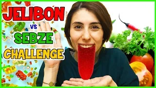 Gummy vs Vegetables Challenge Dila Kent