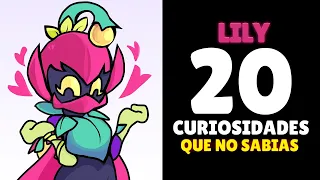 🔥 ¡¡ 20 CURIOSIDADES SOBRE LILY !!  | BRAWL STARS 🔥