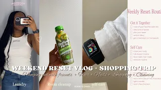 SUNDAY RESET VLOG | full body pamper routine I preparing for the week | cleaning my space💕