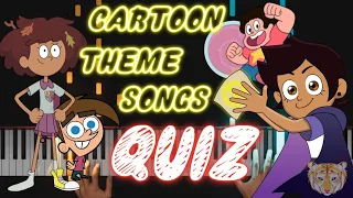 Cartoon Theme Songs QUIZ! (2022) - Piano Edition