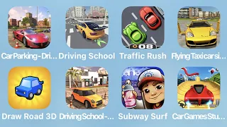 Car Parking, Driving School, Traffic Rush and More Car Games iPad Gameplay