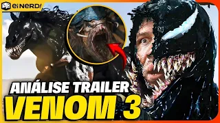 HYPE OU FLOP? ANÁLISE TRAILER VENOM 3: A ÚLTIMA RODADA