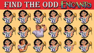 HOW GOOD ARE YOUR EYES #274 l Find The Odd Encanto Out l ENCANTO PUZZLES