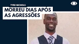 Polícia divulga imagens da abordagem a Tyre Nichols