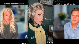 Amber Heard's NBS interview reenactment HOT COMPILATION