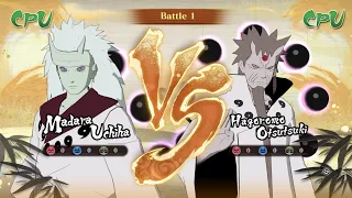 Madara Six Paths Vs Hagoromo (COM Vs COM)