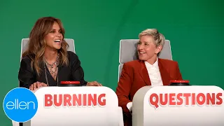 Halle Berry Answers Ellen’s ‘Burning Questions’