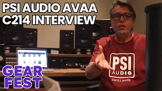 PSI Audio AVAA C214 Interview At Gearfest 2023