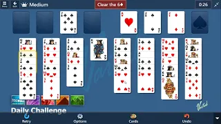 Microsoft Solitaire Collection - FreeCell [Medium] | Daily Challenge August 17th 2021