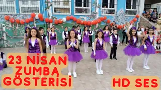 #23 NİSAN ANASINIFI VE İLKOKUL ZUMBA GÖSTERİSİ HD SES ve GÖRÜNTÜ