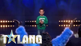 Five year old rapper amazes the jury of swedish Talent 2018