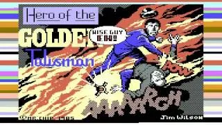 HERO OF THE GOLDEN TALISMAN MR CHIP MASTERTRONIC COMMODORE 64 C64 GAME TAPE LOADING