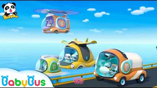 ★NEW★スーパーレスキュー | 救助車のうた | のりもののうた | 赤ちゃんが喜ぶアニメ | 動画 | BabyBus