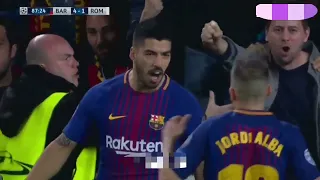 من الذاكره مباراه برشلونه وروما ذهاب و إياب دوري ابطال اوروبا 2018 ⚽️🔥🔥🔥