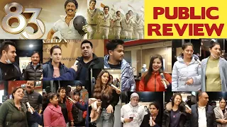83 Movie Public Review | 83 Public Reaction | Ranveer Singh | Ammy Virk | Deepika Padukone