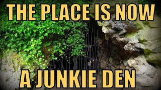 Inside Old Nicks Cave,Sefton Park Grotto - Liverpool - **WARNING CONTAINS SWEARING** (Junkie Den)