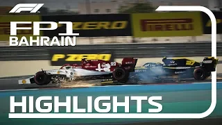 2019 Bahrain Grand Prix: FP1 Highlights