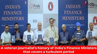 How India's Finance Minister's shaped its destiny | 1947-77 | Book Launch | AK Bhattacharya (AKB)