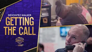 Devontez Walker Gets Emotional During Ravens Draft Call | Baltimore Ravens