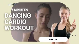 FUN 7 MIN CARDIO DANCE FITNESS CHALLENGE - No Equipment | Dance cardio