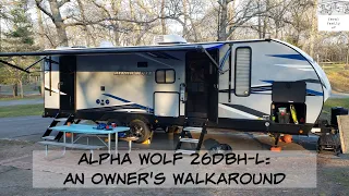 2021 Alpha Wolf 26dbh-l Review: Owner's Walkaround
