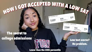 How I Got Into Top Universities with a Low SAT Score (Stanford, USC, Johns Hopkins, NYU, and more)