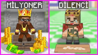 MİLYONER ARDA VS DİLENCİ RÜZGAR! 😱 - Minecraft