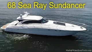 68 Sea Ray Sundancer "Wind Star" Yacht Tour