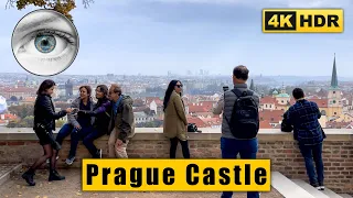 Prague 4k walking tour at Prague Castle and South Gardens 🇨🇿 Czech Republic HDR ASMR