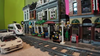 Lego Train Round The Room