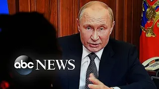 Putin declares partial mobilization as war in Ukraine escalates l GMA