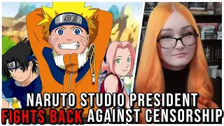 Naruto Studio President On Anime Censorship, Don't Bend The Knee To The West & Success Will Come