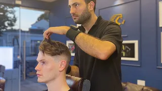 LONDON GENTLEMAN HAIRCUT by Traditional ASMR Barber (Haircut, Styling, Massage, Relax) ASMR 💈
