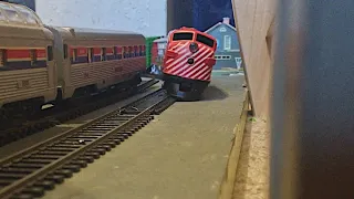 HO Scale Crash Compilation 2