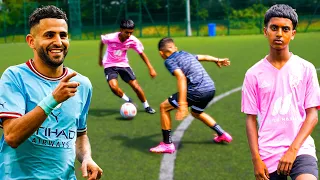 We Challenged The KID MAHREZ To A $1000 Football Battle