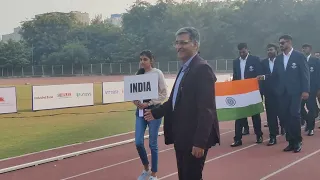 The 3rd T20 World Cup for the Blind, was officially inaugurated here at the Tau Devi Lal stadium