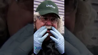 Undercover Boss’ fake mustache falls off! #shorts