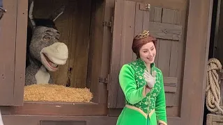 Donkey & Fiona Character Meet & Greet at Universal Studios