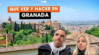 COSAS QUE VER Y HACER EN GRANADA. VLOG1