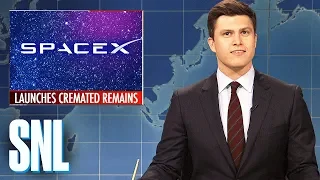 Weekend Update: SpaceX Launches Rocket with Cremated Remains - SNL