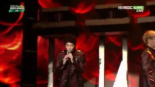 [HD]111124 BEAST-MBC MelOn Music Awards(On Rainy Days+Fiction)
