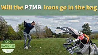 Will I keep the P7MB irons in the bag??